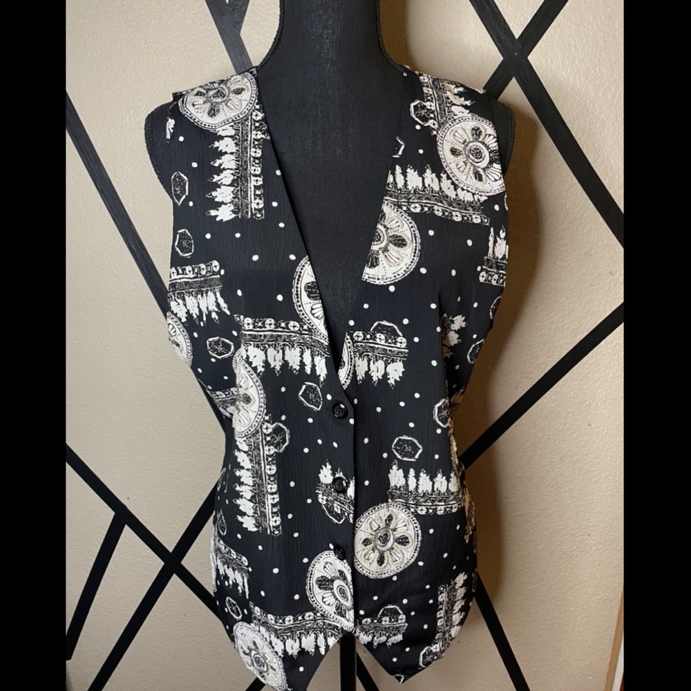 Vintage Alfred Dunner Beaded Vest